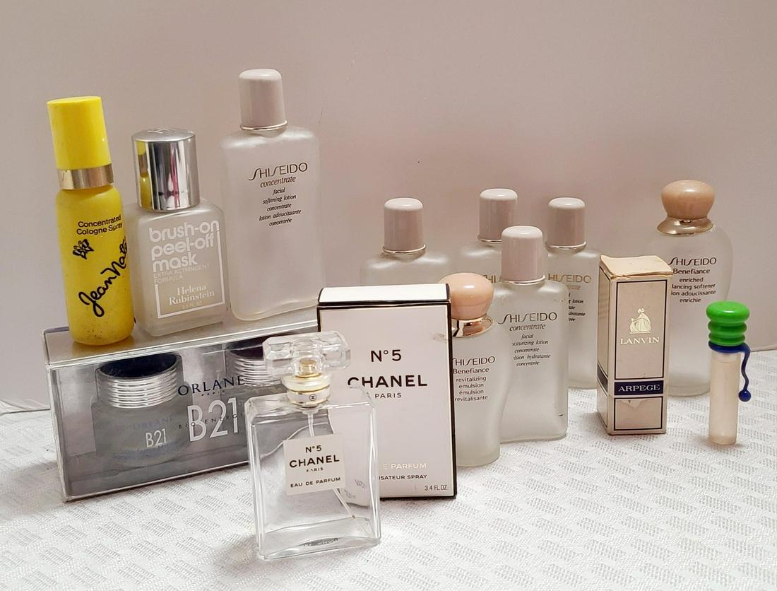 Cosmetic and Perfume Bottles Most Empty incl Chanel for (1 of 1)