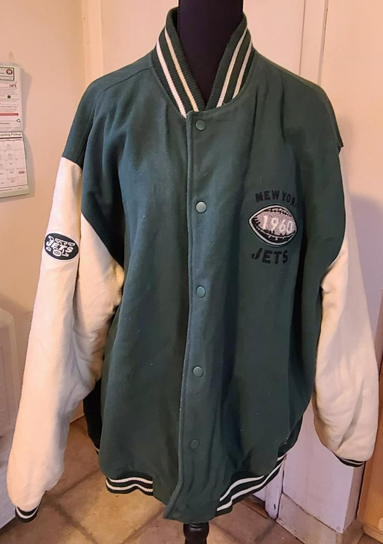 Vintage Reebok NFL Jets NFL Classic Jacket 2XL (needs: Vintage Reebok NFL Jets NFL Classic Jacket 2XL (needs cleaning)