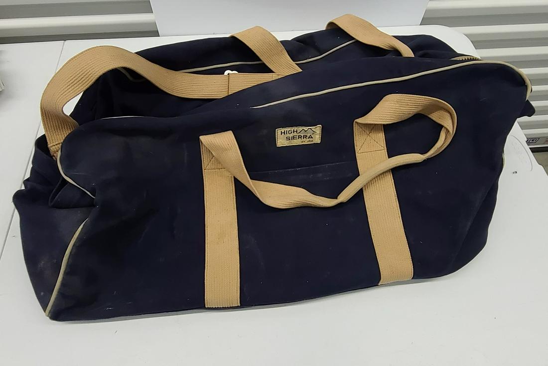High Sierra Canvas Duffel Bag appox 26x14": High Sierra Canvas Duffel Bag appox 26x14"