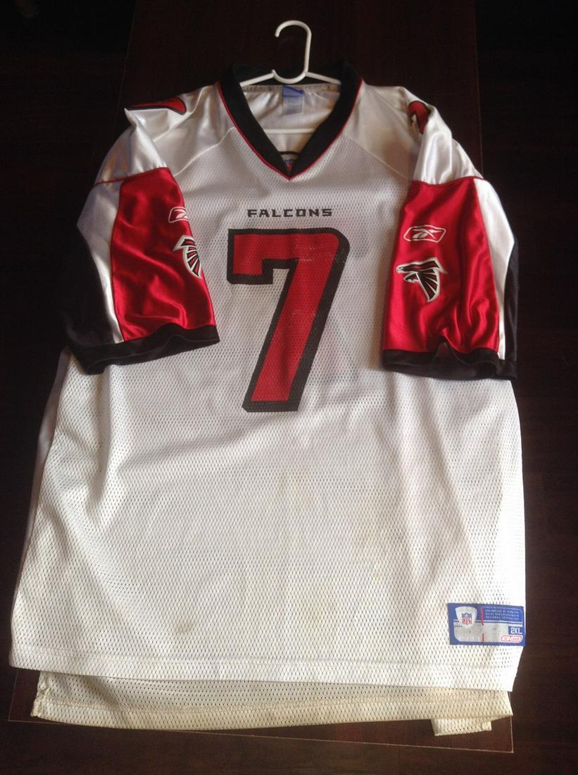 Atlanta Falcons Reebok Vick Jersey Size 2XL Some: Atlanta Falcons Reebok Vick Jersey Size 2XL Some Staining