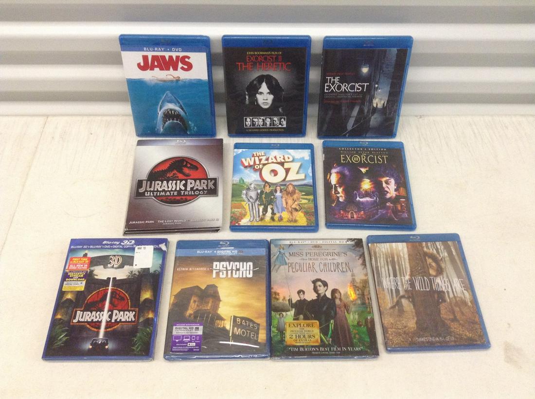 Lot of Horror & Sci Fi Blue Ray  Front Four Sealed (1 of 1)