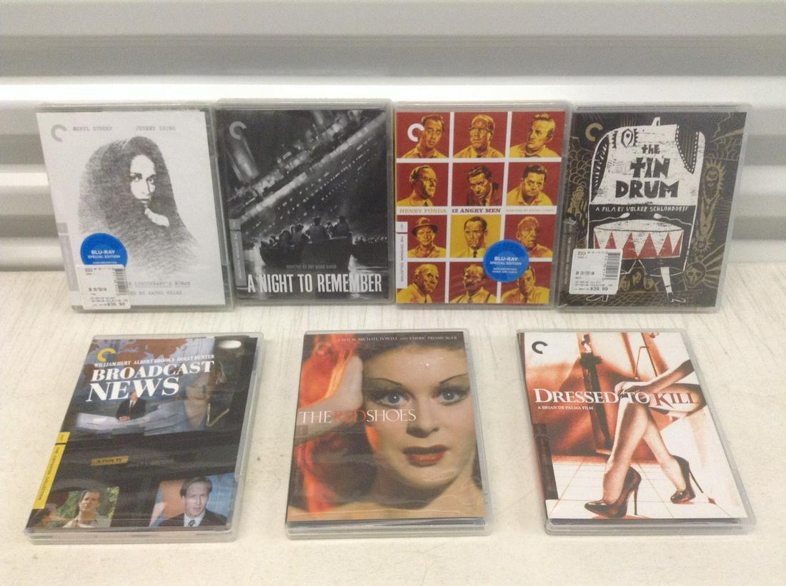 Criterion Collection Blu Ray Back Row Sealed (1 of 1)