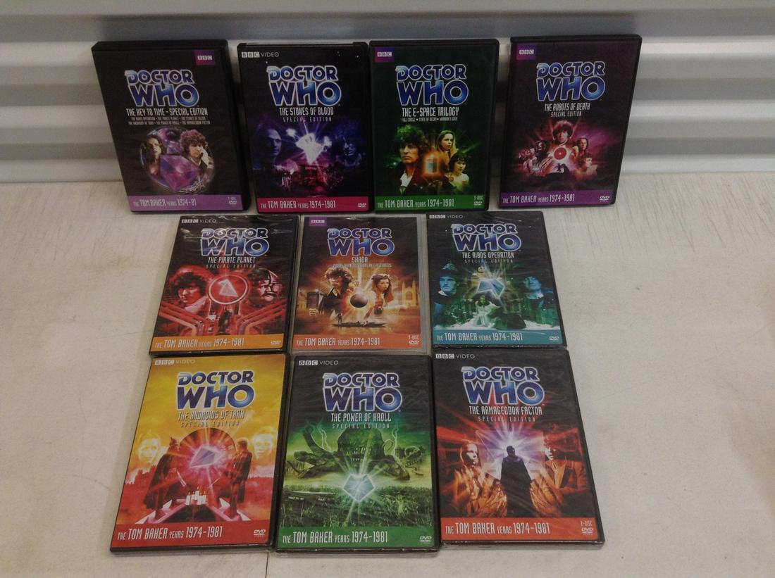 Large lot of Special Edition Vintage Doctor Who DVDs (1 of 1)
