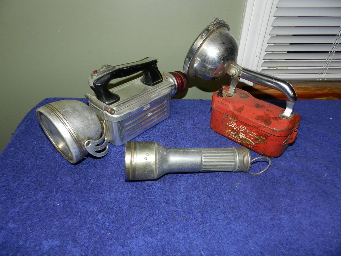 Lot of 3 Vintage Flashlights (1 of 1)