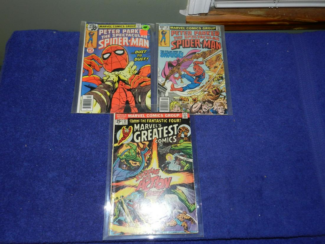 3 Vintage 1960s Comic Books spiderman More (1 of 1)