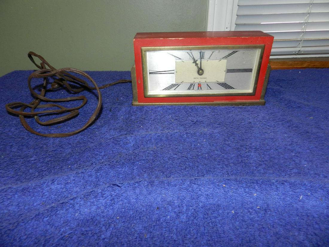 Vintage Seth Thomas Baxter 4-E Clock Works (1 of 1)