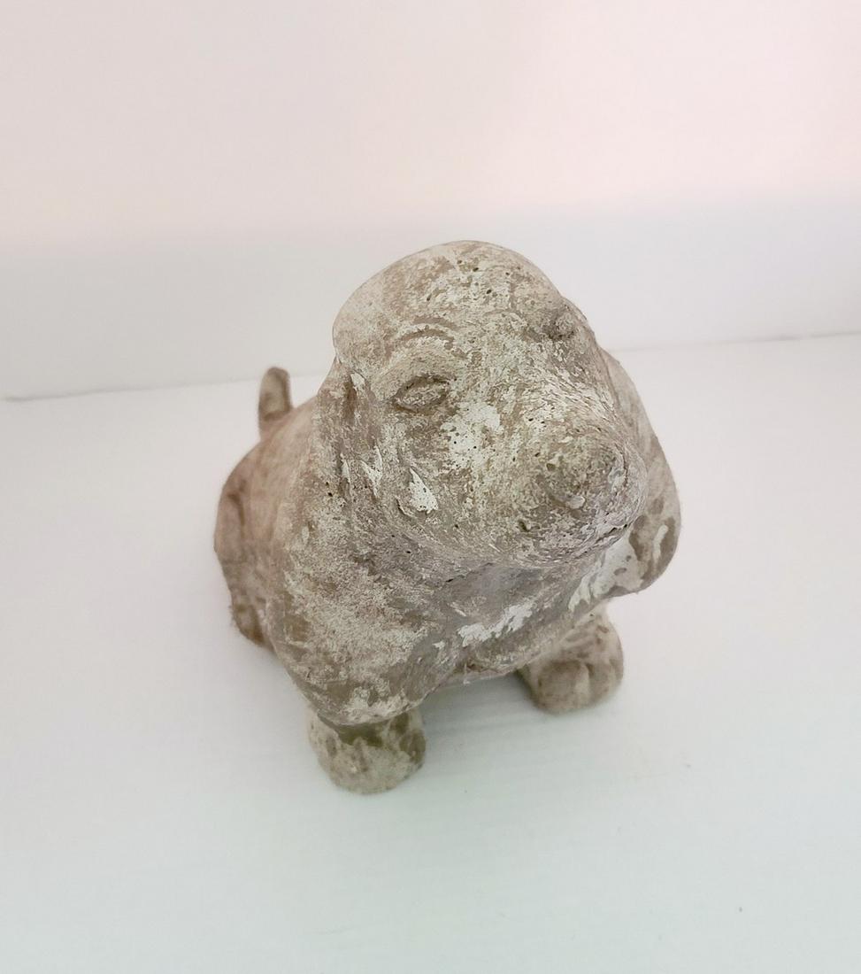 Pottery Figurine Beagle Dog 9x9" (1 of 1)