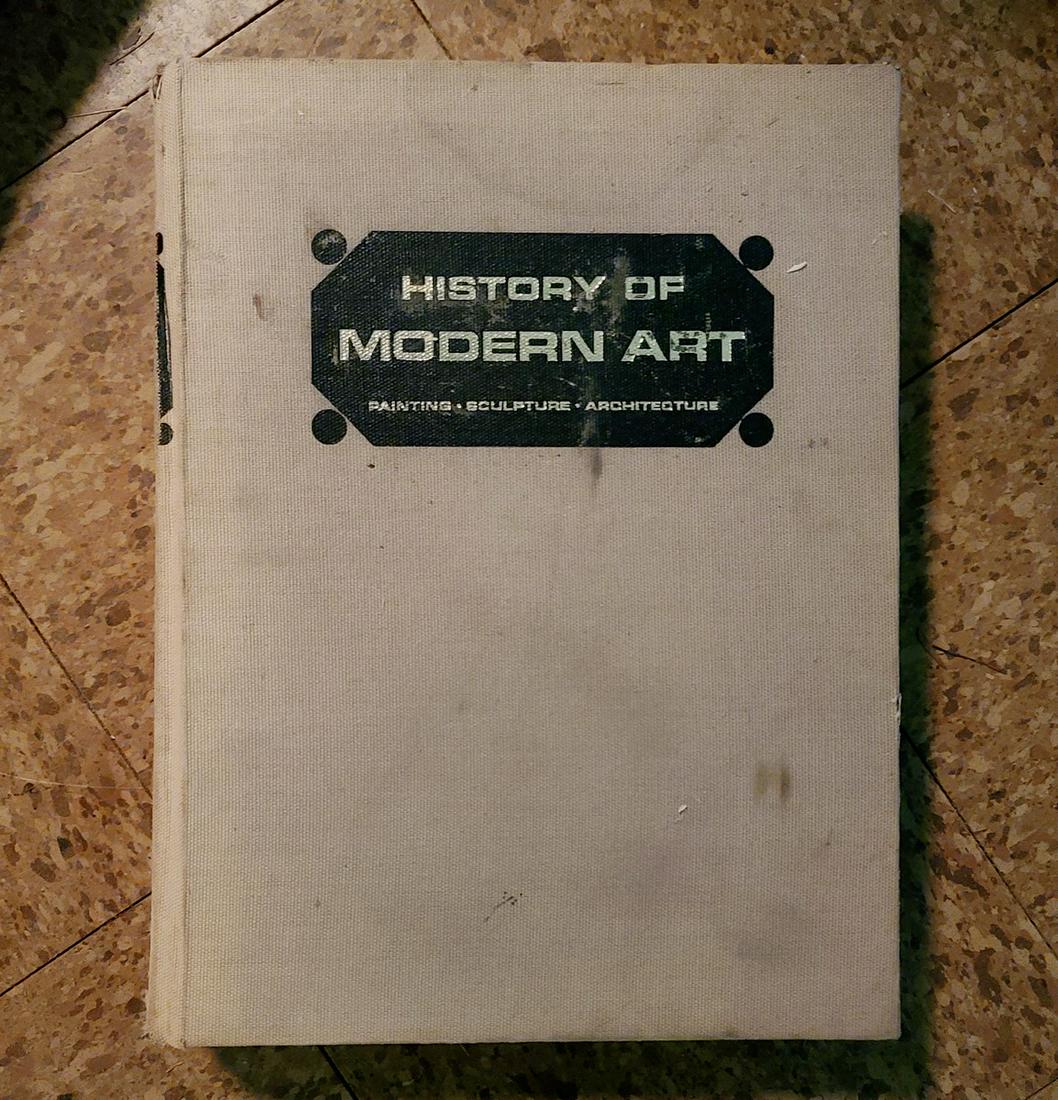 Vintage History Of Modern Art Book