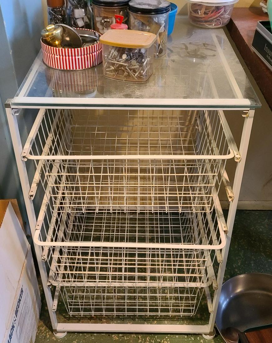 Wire Storage Cart: Wire Storage Cart