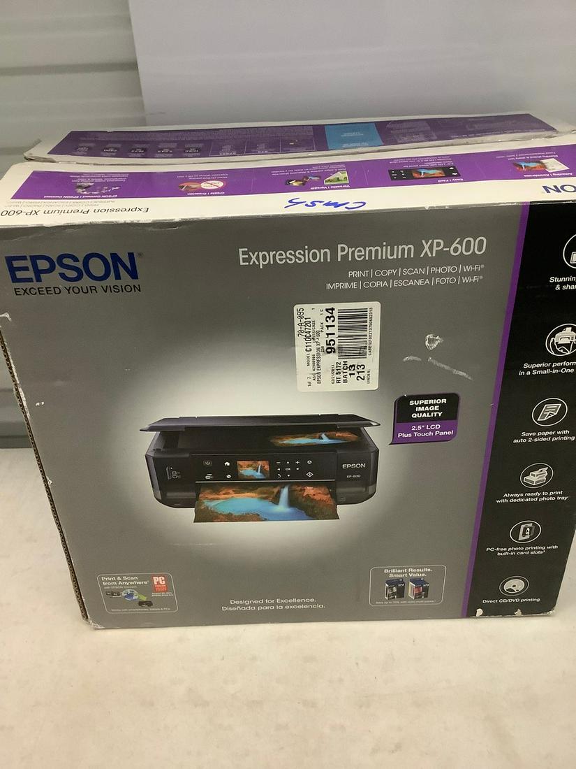 Epson Expression Premium XP-600 print, copy, scan, (1 of 1)
