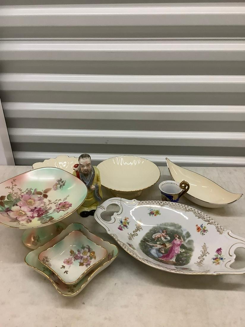 Lot of Lenox candy dishes trimmed in 24kt gold and more (1 of 1)