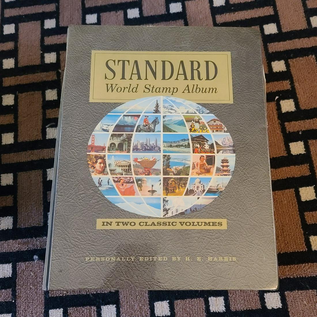 Standard world stamp album Book 2 (1 of 2)