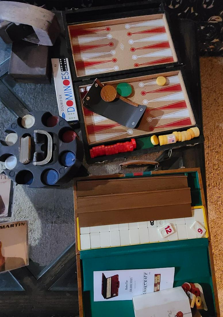 Vintage Games and Poker Chips: Vintage Games and Poker Chips