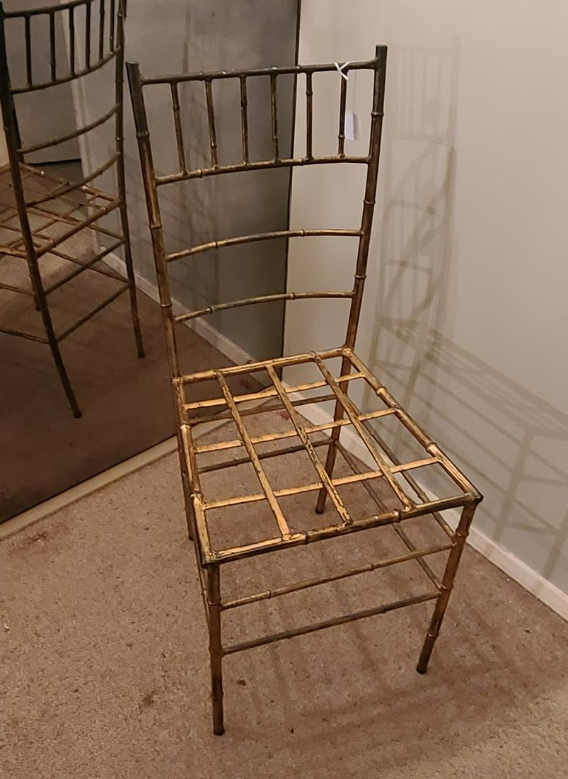 Solid Brass Vintage Chair (1 of 1)
