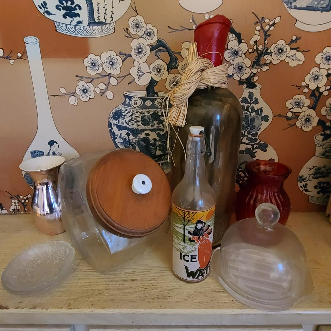 Decorative Vintage Glass and Serveware: Decorative Vintage Glass and Serveware