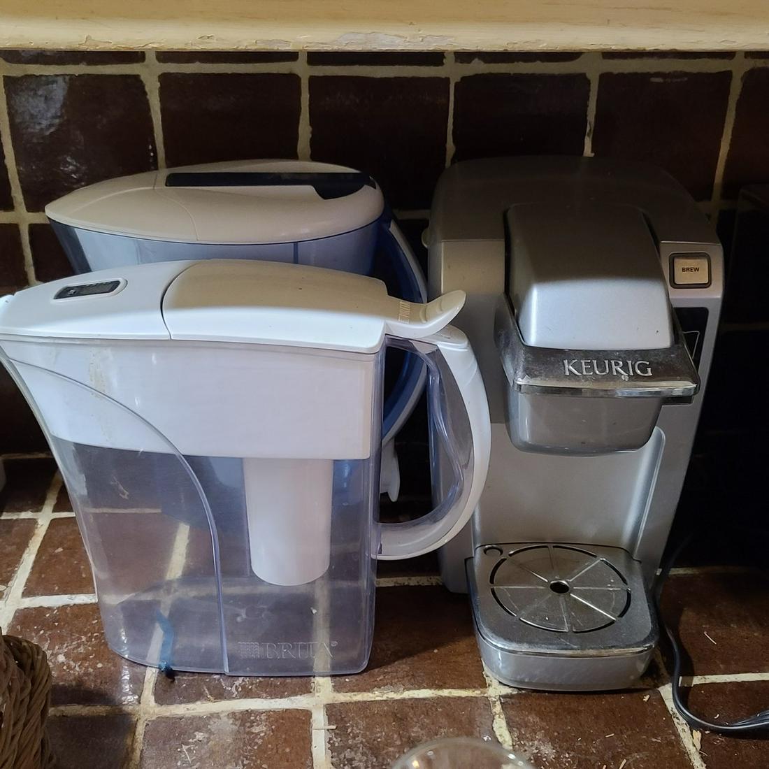 Keurig Coffee Maker and Brita Pitchers work (1 of 1)