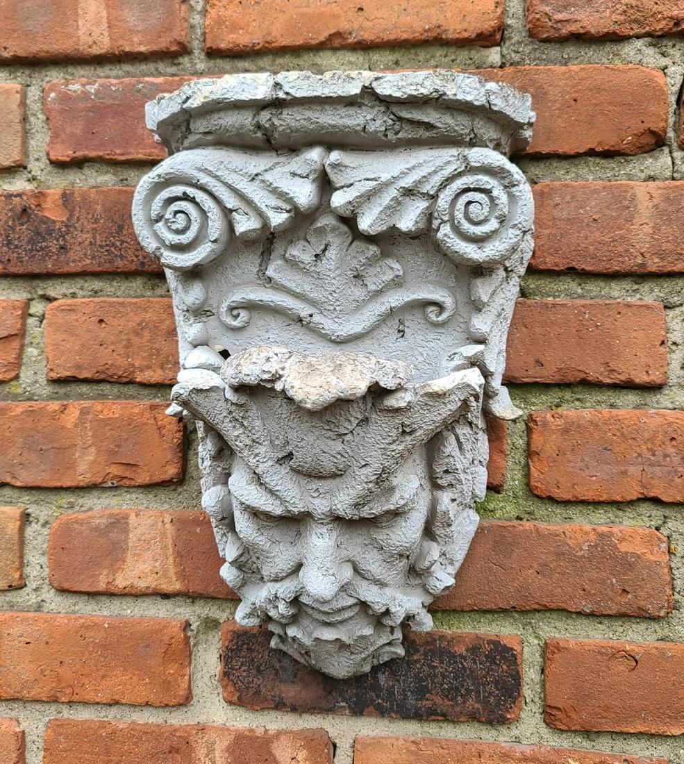 Composite God Wall Sconce 14x9": Composite God Wall Sconce 14x9"