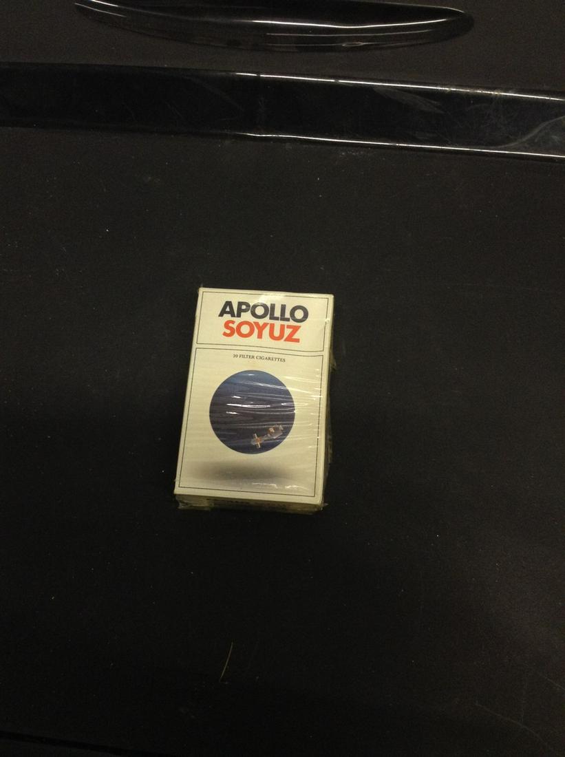 vintage pack of apollo soyez cigarettes sealed: vintage pack of apollo soyez cigarettes sealed