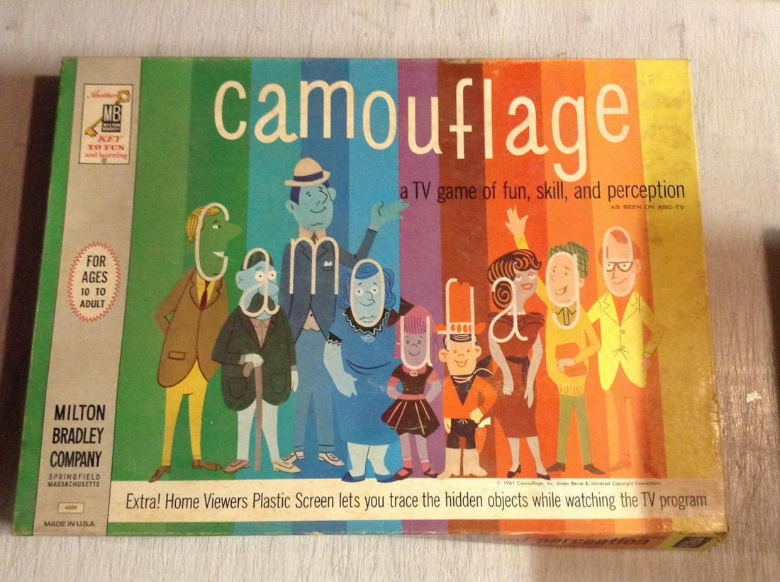 Milton Bradley Camouflage Game: Milton Bradley Camouflage Game