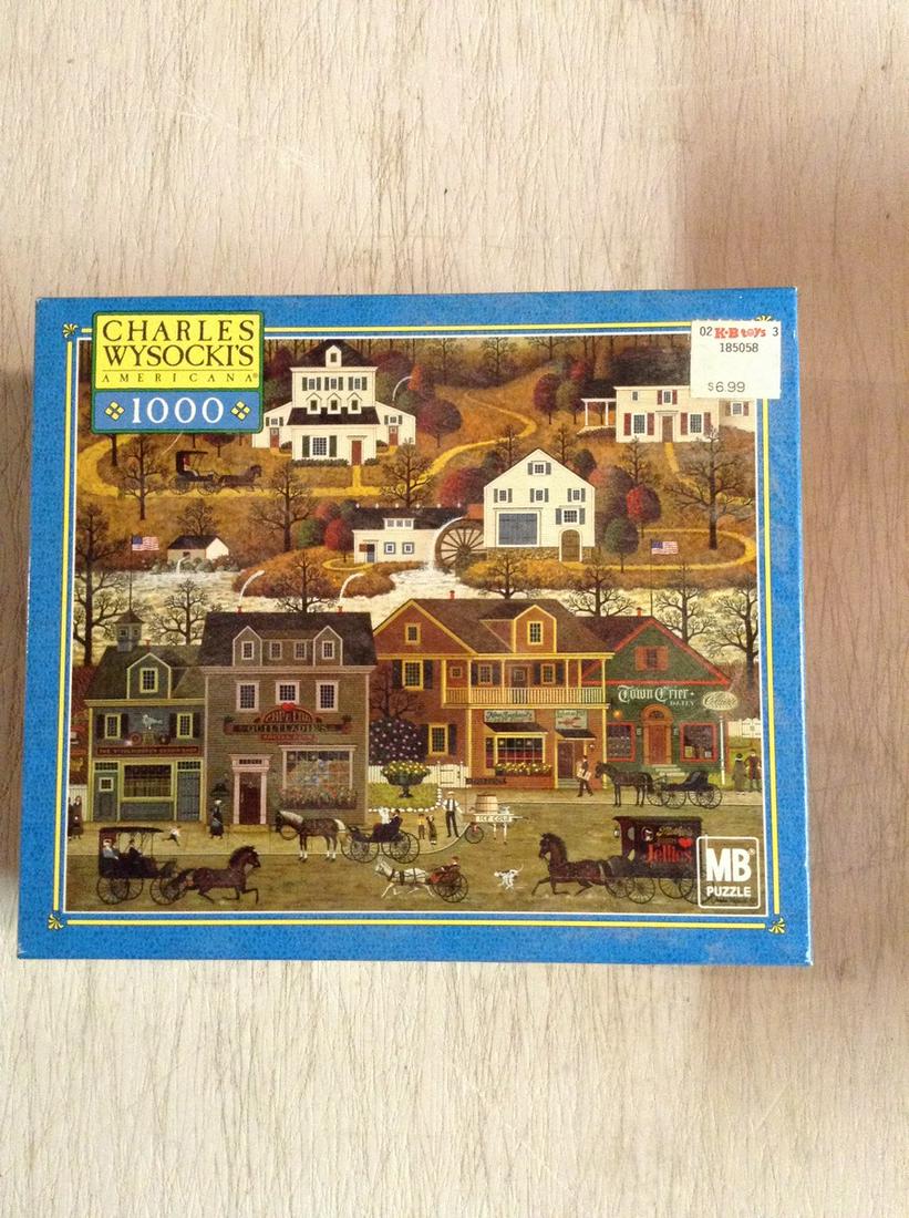 Charles Wysocki's Americana 1000 Piece Puzzle (1 of 1)