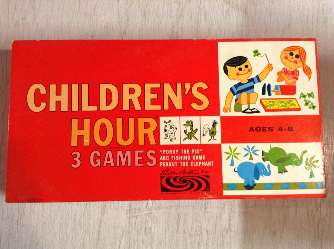 Parker Brothers Children's Hour 3 Games (1 of 1)