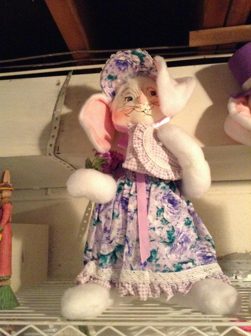 Annalee Spring Girl Bunny 18 in. (1 of 1)