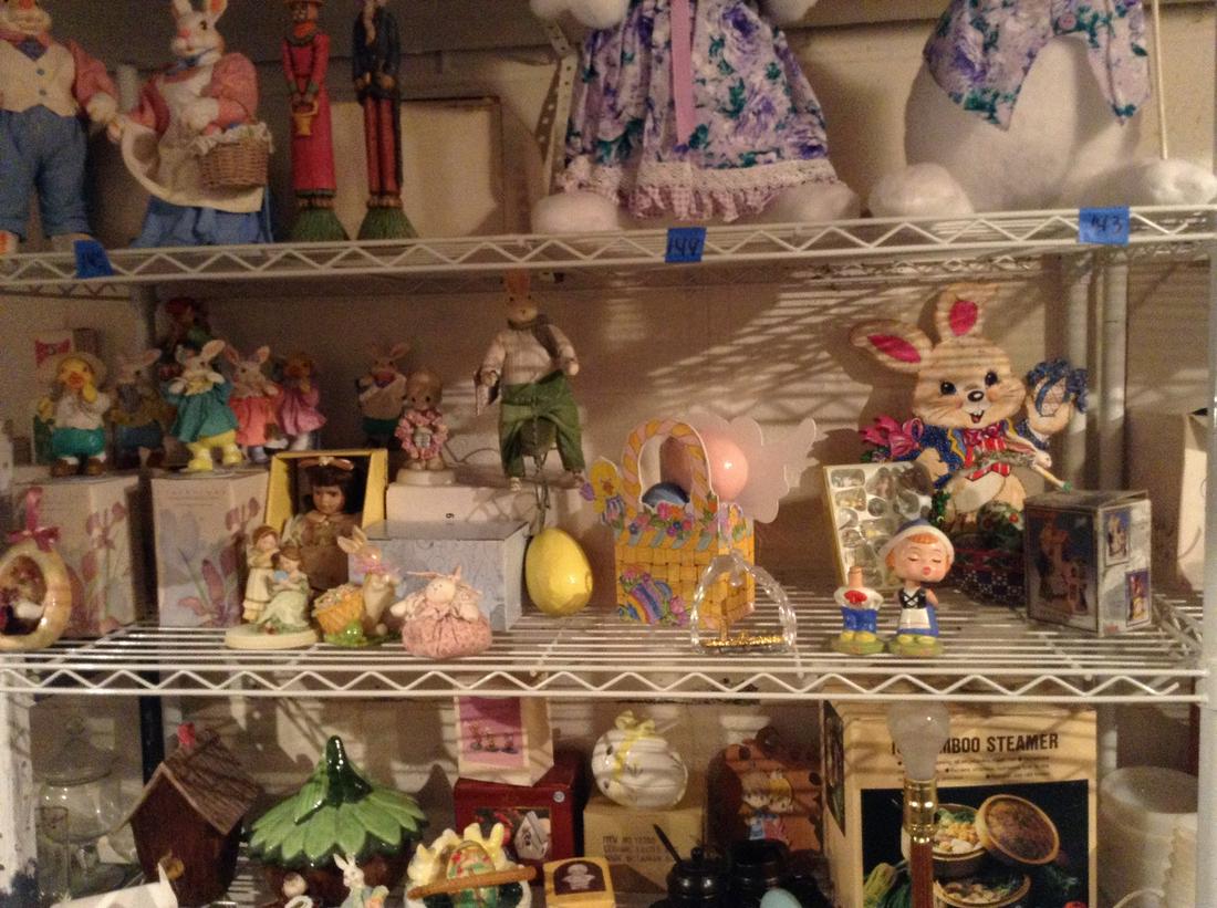 Lot of Paper Mache The Mayfair Collection of Bunnies: Lot of Paper Mache The Mayfair Collection of Bunnies and More