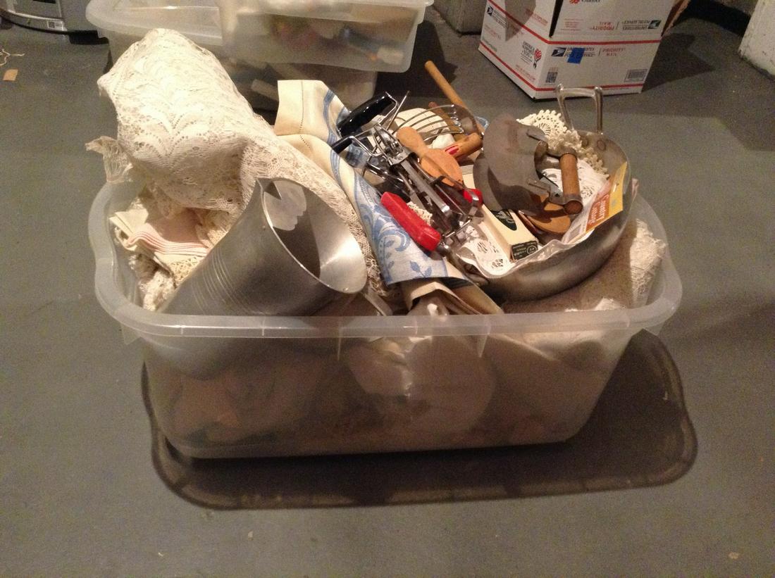 Lot of Table Clothes, Kitchen Utensils and More (1 of 1)