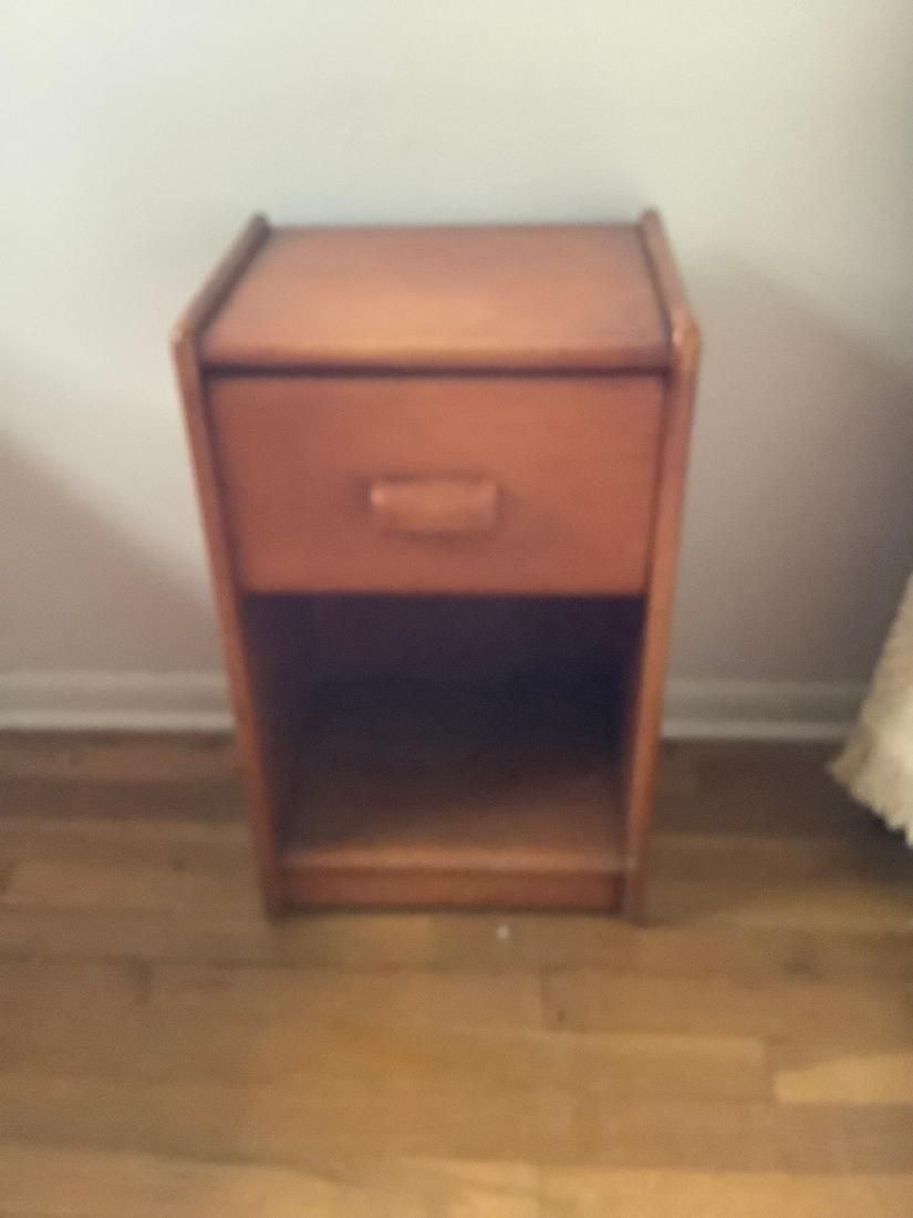 Vintage wood nightstand 22x13: Vintage wood nightstand 22x13