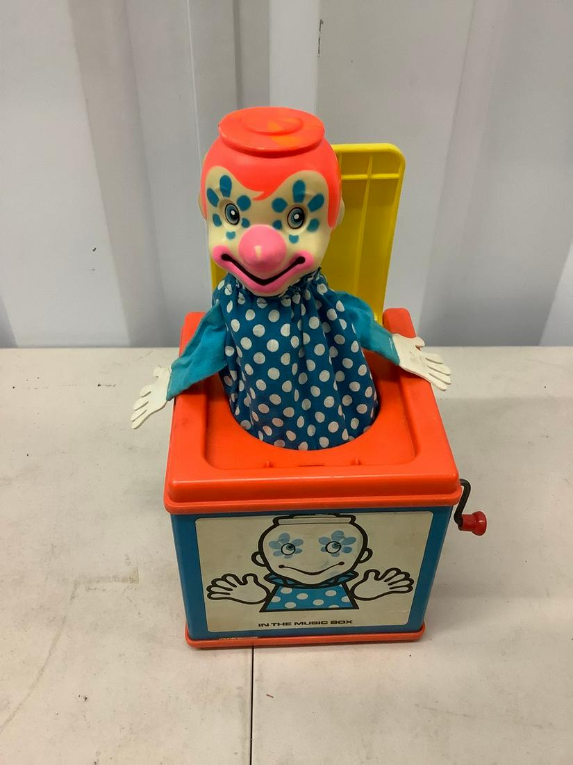 Vintage mattel musical jack n the box (1 of 1)