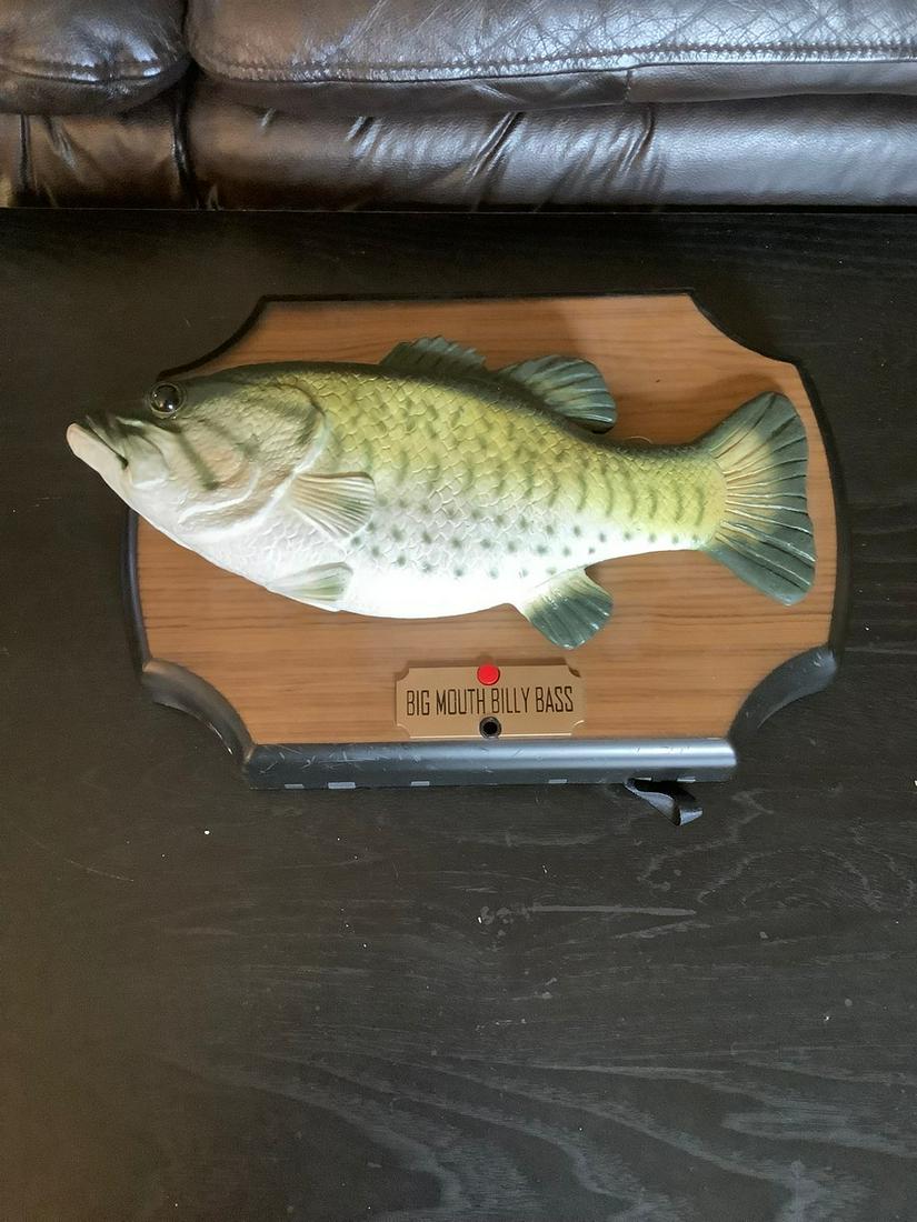 Big Mouth Billy Bass Talking Fish (No Charger) (1 of 1)