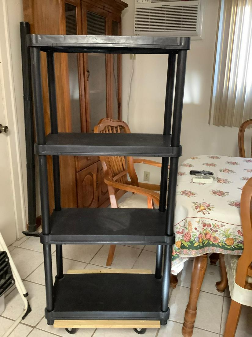 4 Shelf Rolling Storage Cart: 4 Shelf Rolling Storage Cart