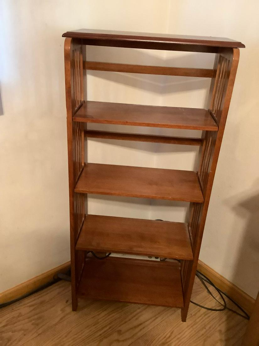 Wooden 5 Tier Shelf 51x24x10 (1 of 1)