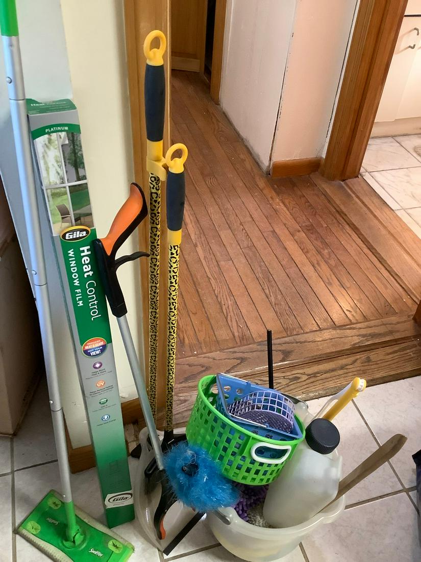 Cheetah Print Broom and Dust Pan, Claw Grabber and More (1 of 1)