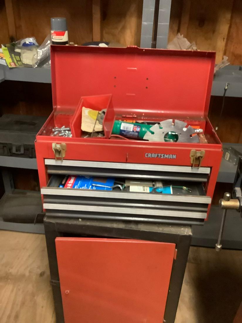 Craftsman Rolling Tool Box with Contents (1 of 1)