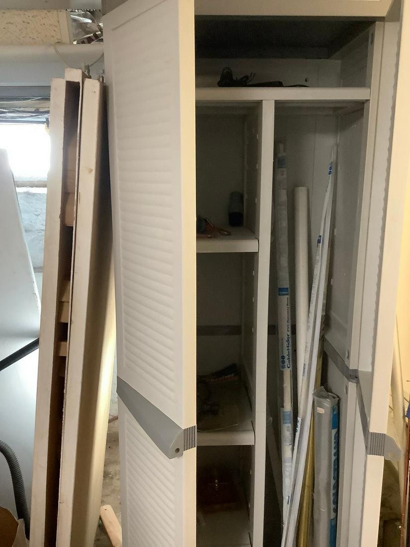 Black & Decker Two Door Storage Cabinet with Contents (1 of 1)