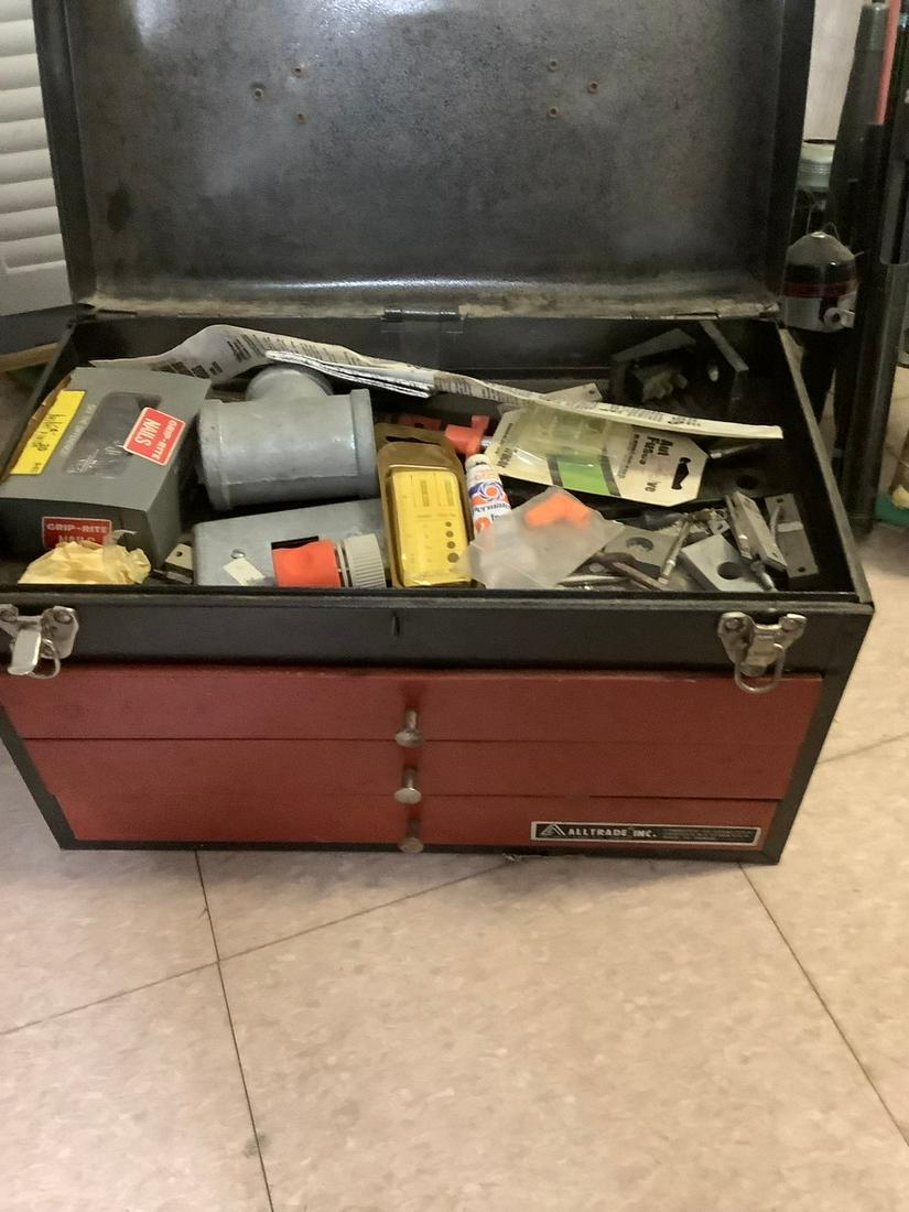 All Trade Tool Box with Contents: All Trade Tool Box with Contents