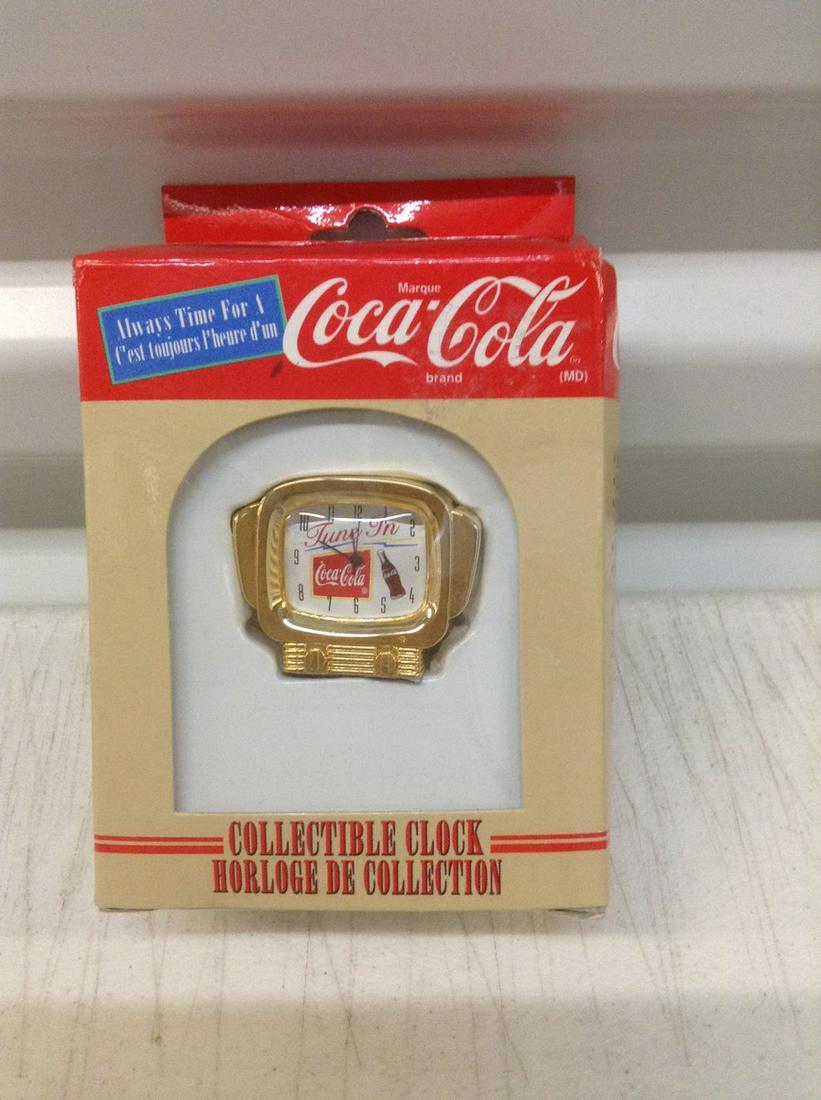 Coca-Cola Collectible Clock: Coca-Cola Collectible Clock