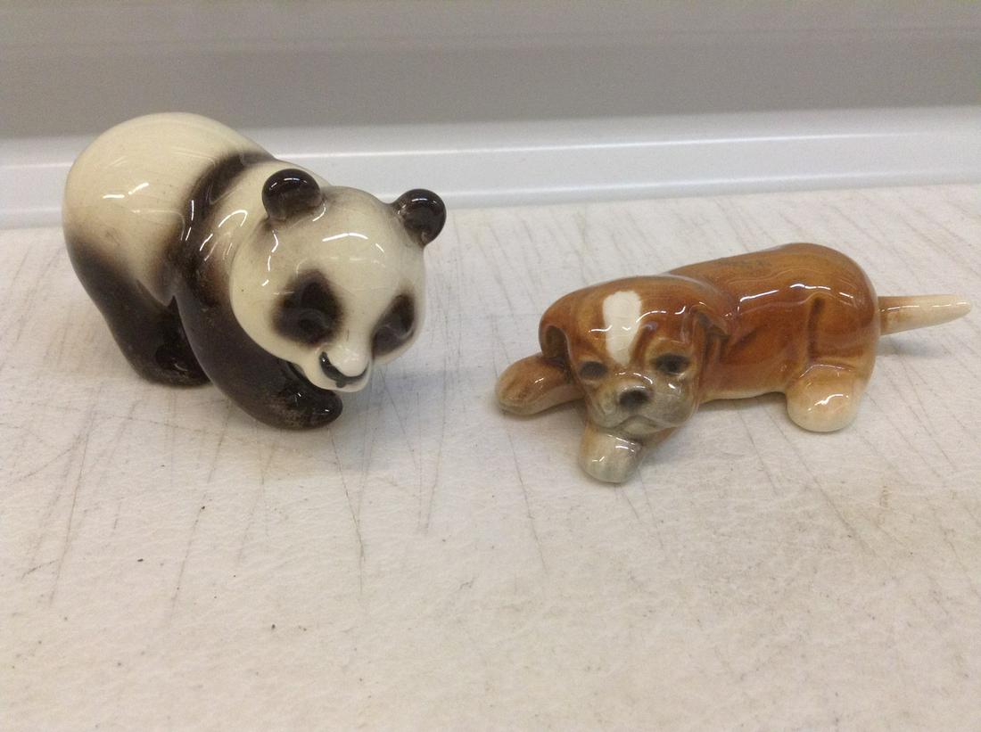 Goebel W Germany Panda & Dog: Goebel W Germany Panda & Dog