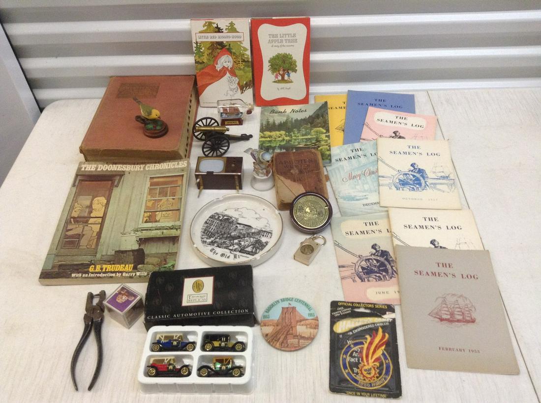 1950s Seamen's Bank Employee Newsletter Pamphlets,: 1950s Seamen's Bank Employee Newsletter Pamphlets, Vintage Books, Ashtray and more