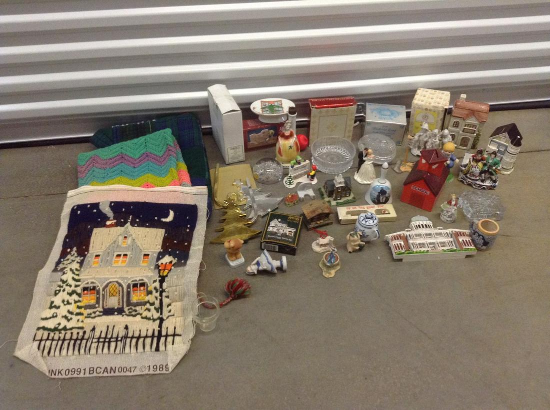 Large lot of Vintage Statues, Goebel Bank, Christmas: Large lot of Vintage Statues, Goebel Bank, Christmas and more