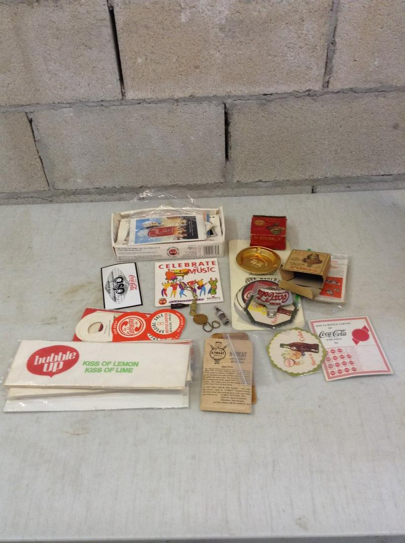 Lot of vintage coca cola ads and more (1 of 1)