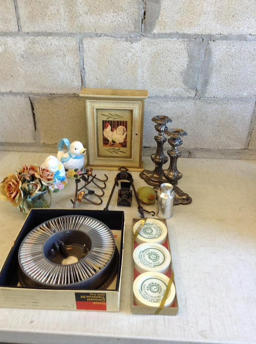 Kodachrome Slide Tray and Slides, Reed & Barton Silver (1 of 1)