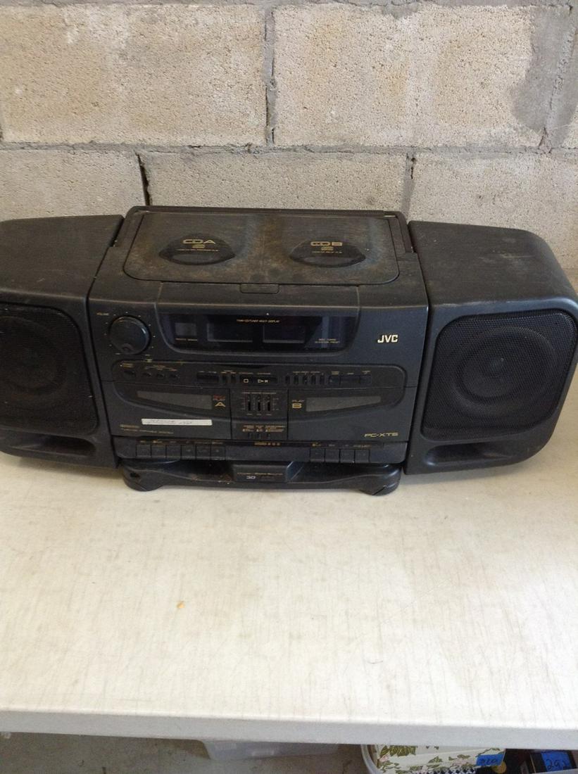 JVC  PC-XTS Twin-CD-Portable System (1 of 1)