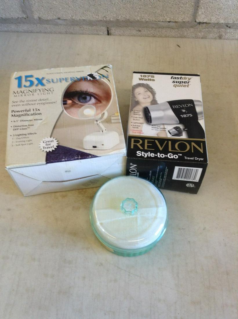 Magnifying Mirror Light, Revlon Travel Dryer and More: Magnifying Mirror Light, Revlon Travel Dryer and More