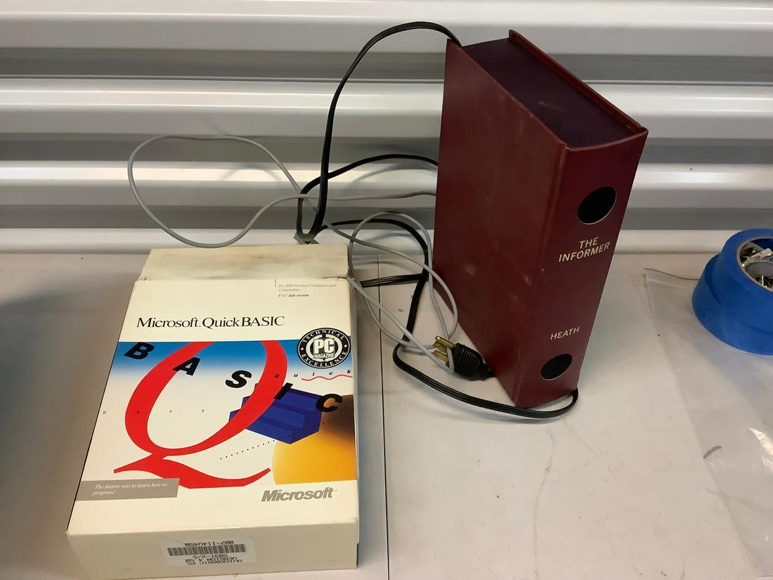 Heathkit the Informer and Microsoft quick basic (1 of 1)