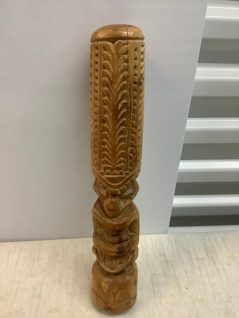 Wood Totem Pole Statue 13.5 in. (1 of 1)