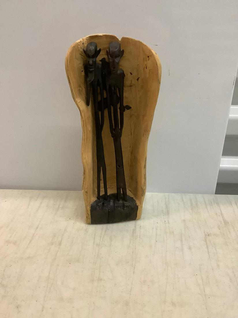Wood African Art Statue (1 of 1)