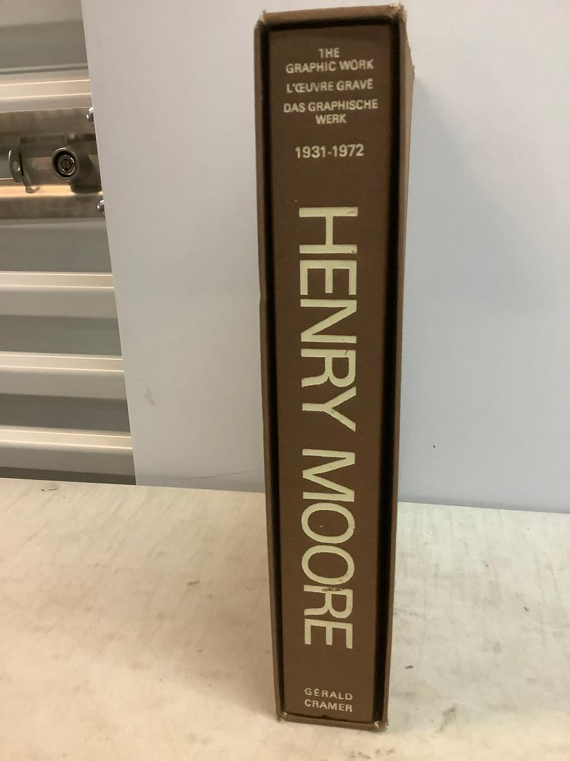 Henry Moore Catalogue of Graphic Work Book 1931-1972 (1 of 1)