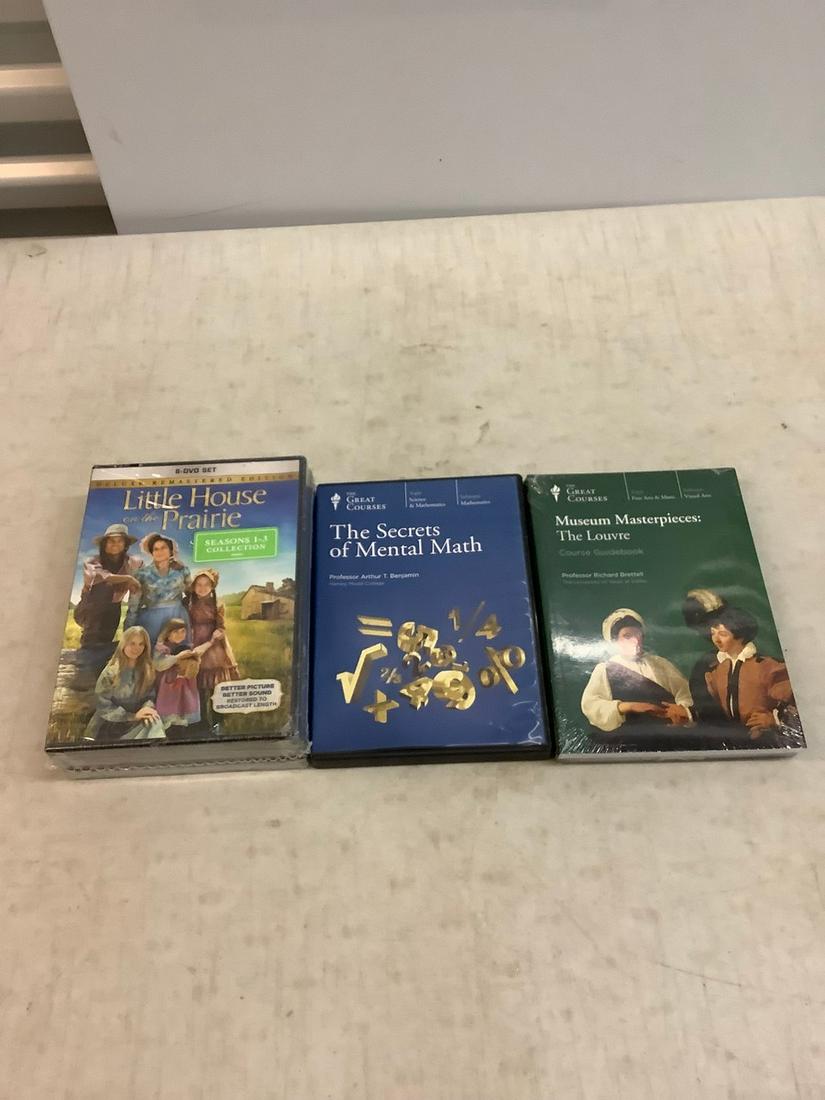Little House on the Prairie 6 Dvd Set and Great Courses (1 of 1)